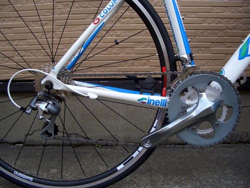 自転車 Cinelli Xperience ロードバイク ホワイト×ブルー（BB